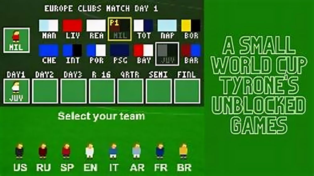 a Small World Cup Unblocked